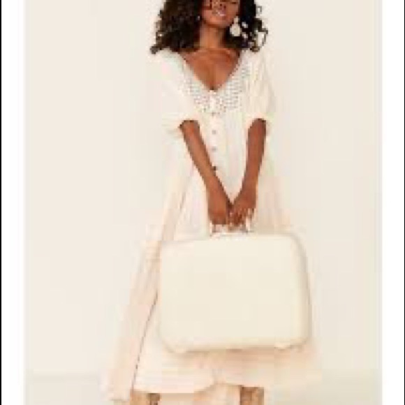 FREE PEOPLE WOMEN'S SUNDAY STROLL MAXI DRESS NWT - Picture 4 of 14